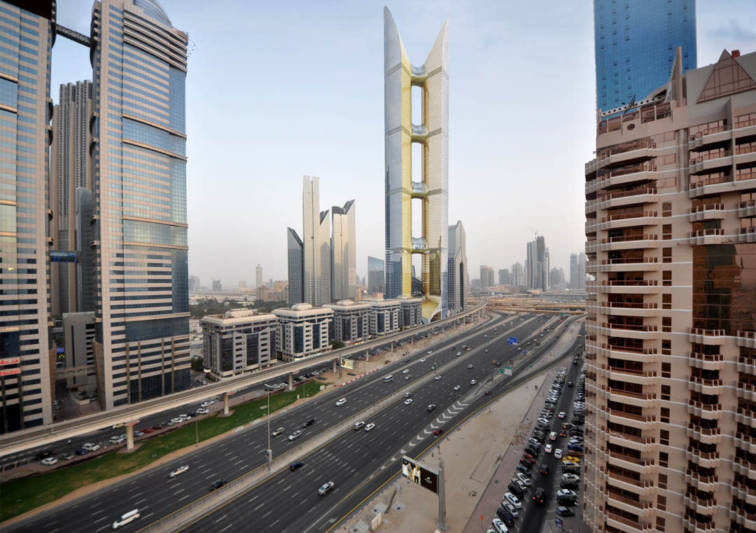 dubiome hypar tower UAE united arab emirates middle east biomes playhou.se playhouse animation Richie Gelles Richard Gelles perkins will